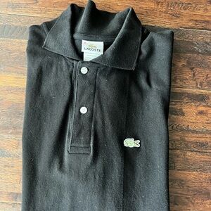 Lacoste Polo Shirt in Black 8